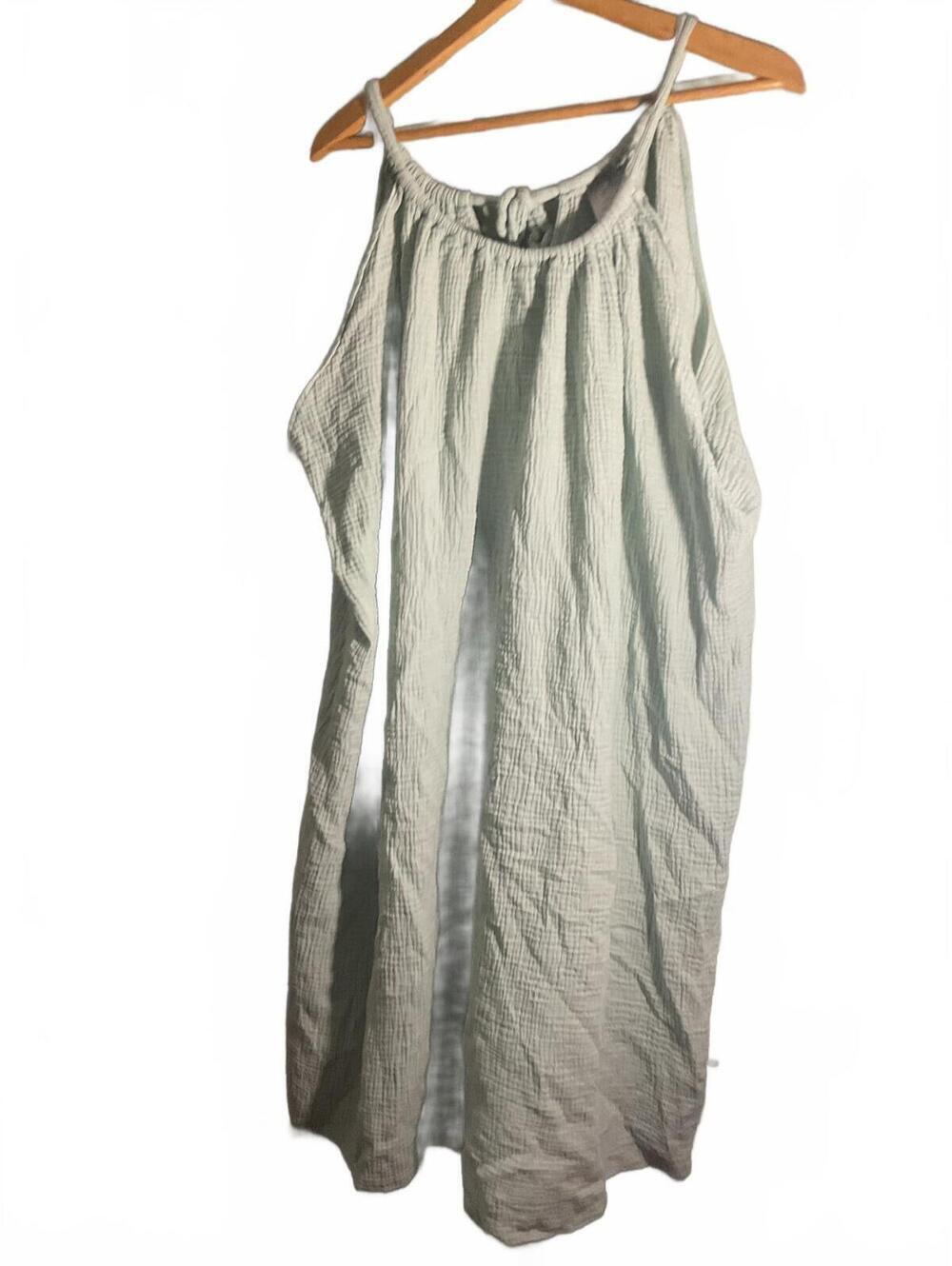 Kona Sol Guaze Lightweight Mint Green Summer Dress  1x/2x